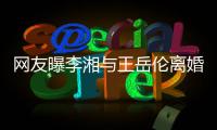 网友曝李湘与王岳伦离婚后曾与鲜肉男穿“情侣装”